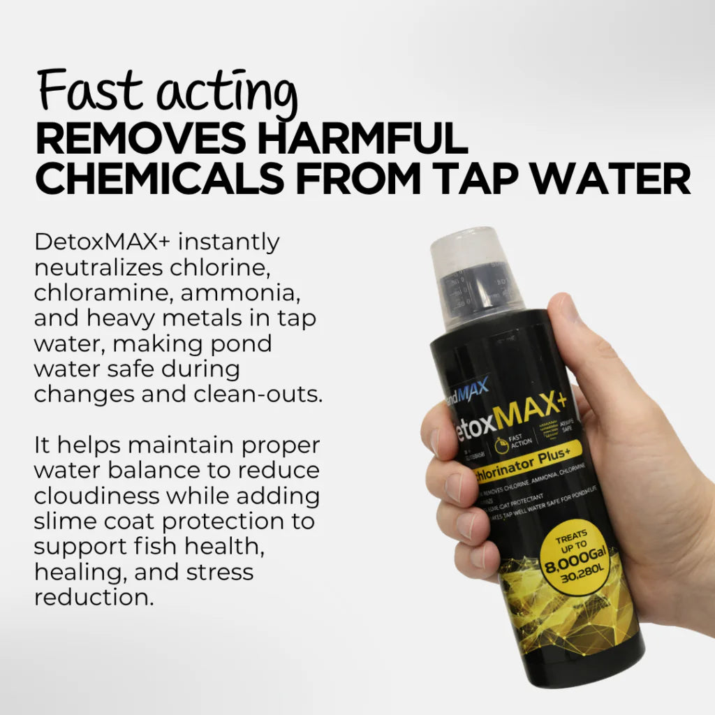 DetoxMAX+ Dechlorinator Plus+